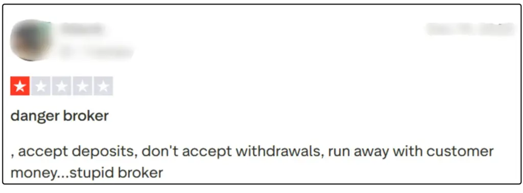 รีวิวโบรกเกอร์ VT Markets จาก Trustpilot คนที่1