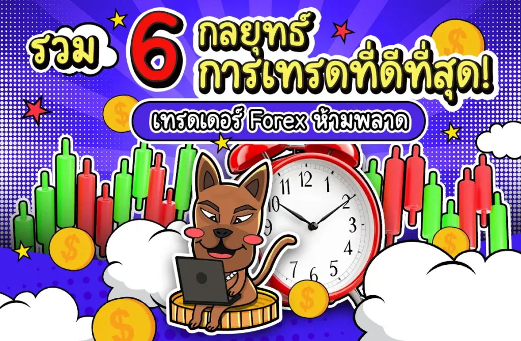 รวม 6 กลยุทธ์การเทรด Forex ที่ดีที่สุดสำหรับเทรดเดอร์