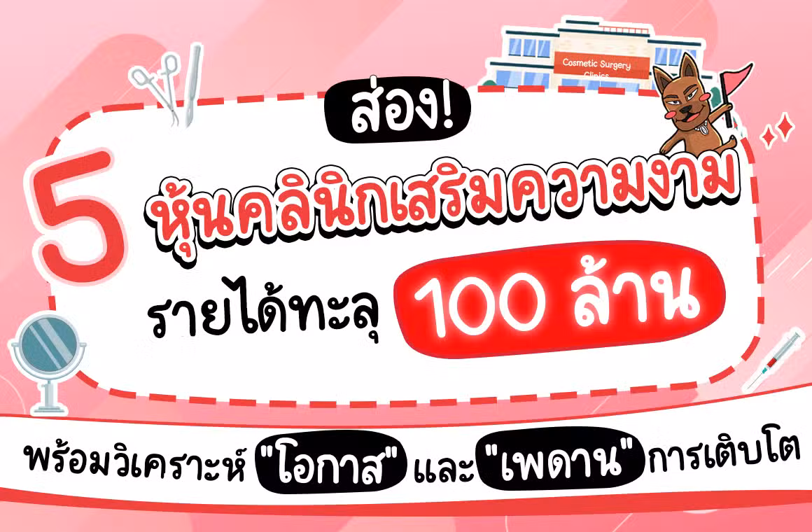 หุ้นคลินิกเสริมความงาม