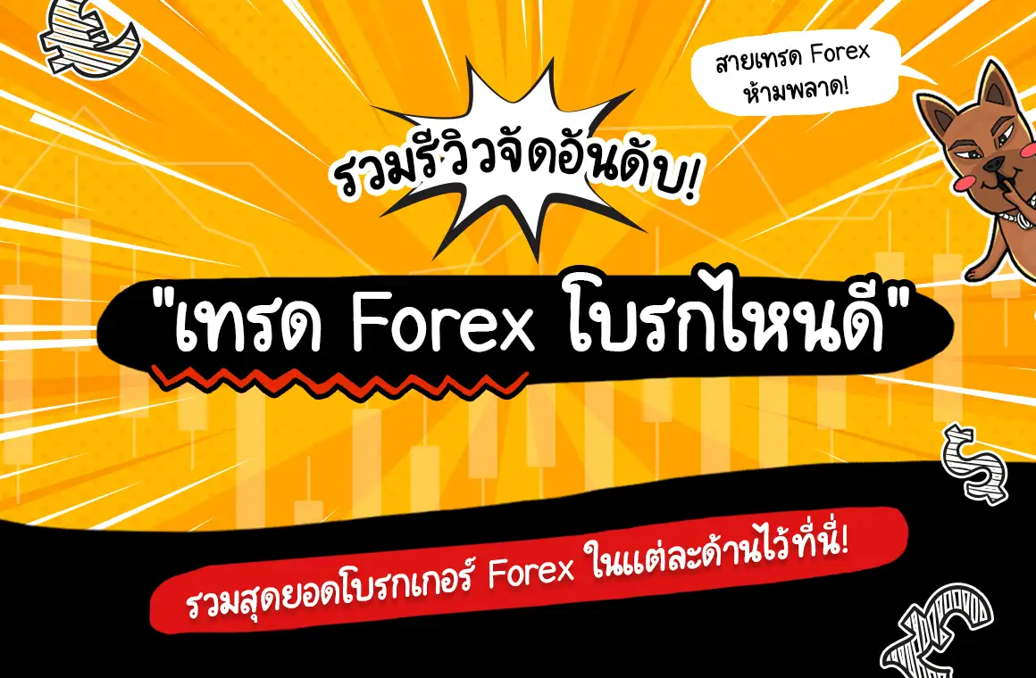 เทรด Forex โบรกไหนดี ปี 2024: รวมรีวิวจัดอันดับทุกด้าน!