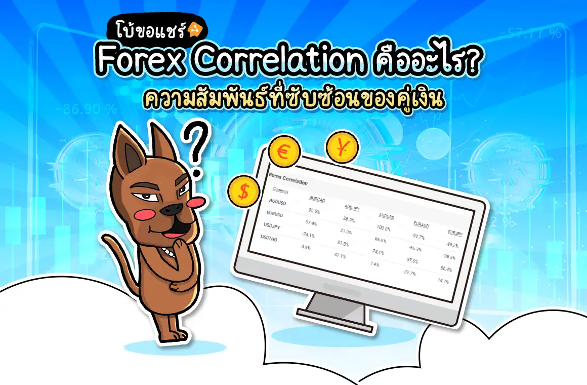 Forex Correlation คืออะไร? ความสัมพันธ์ที่ลึกซึ้งของคู่เงิน!