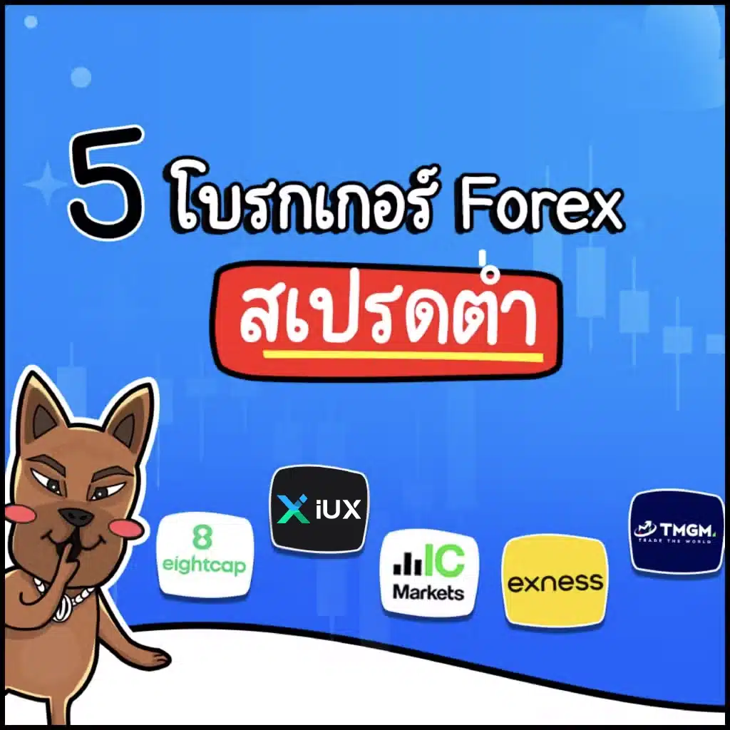 แนะนำโบรกเกอร์ Forex สเปรดต่ำสุด 2025 แนะนำโบรกเกอร์ Forex สเปรดต่ำสุด 2025