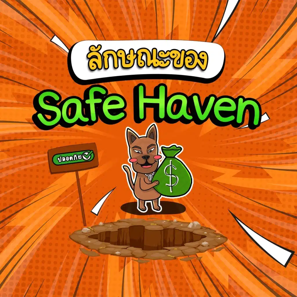 ลักษณะของ Safe haven มีอะไรบ้าง ลักษณะของ Safe haven มีอะไรบ้าง