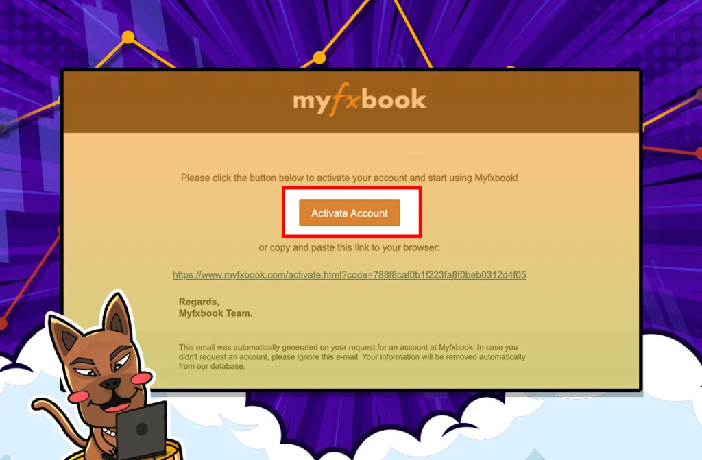 วิธีการสมัครและเชื่อมต่อบัญชีเทรดกับ Myfxbook ขั้นตอนที่ 3 วิธีการสมัครและเชื่อมต่อบัญชีเทรดกับ Myfxbook ขั้นตอนที่ 3