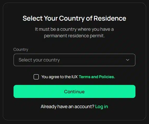 วิธีเปิดบัญชี IUX วิธีเปิดบัญชี IUX