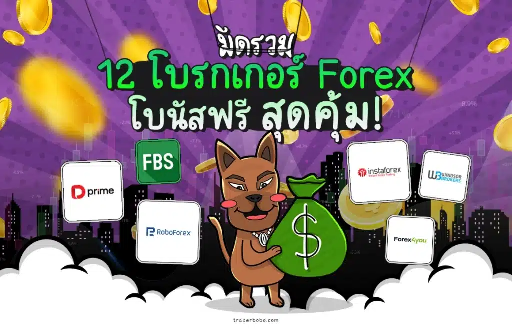 12 โบรกเกอร์ Forex โบนัสเทรดฟรี