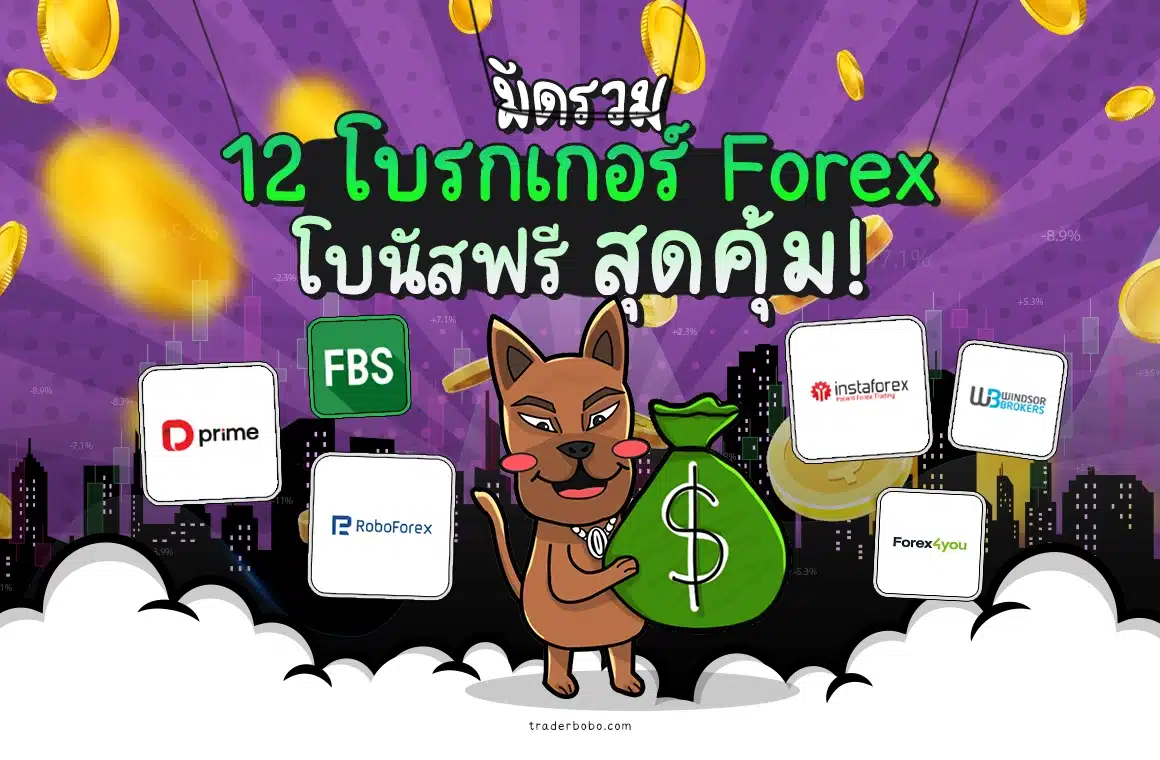 12 โบรกเกอร์ Forex โบนัสเทรดฟรี