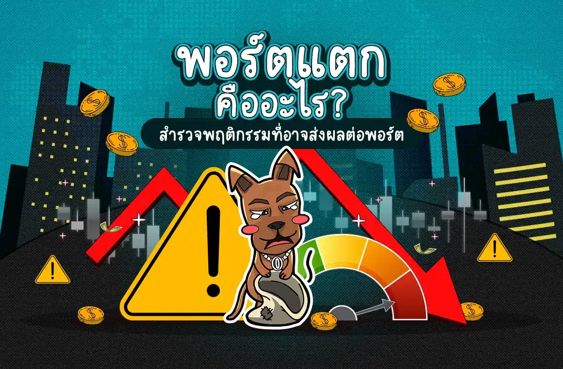 พอร์ตแตก คืออะไร สำรวจพฤติกรรมที่อาจส่งผลต่อพอร์ต