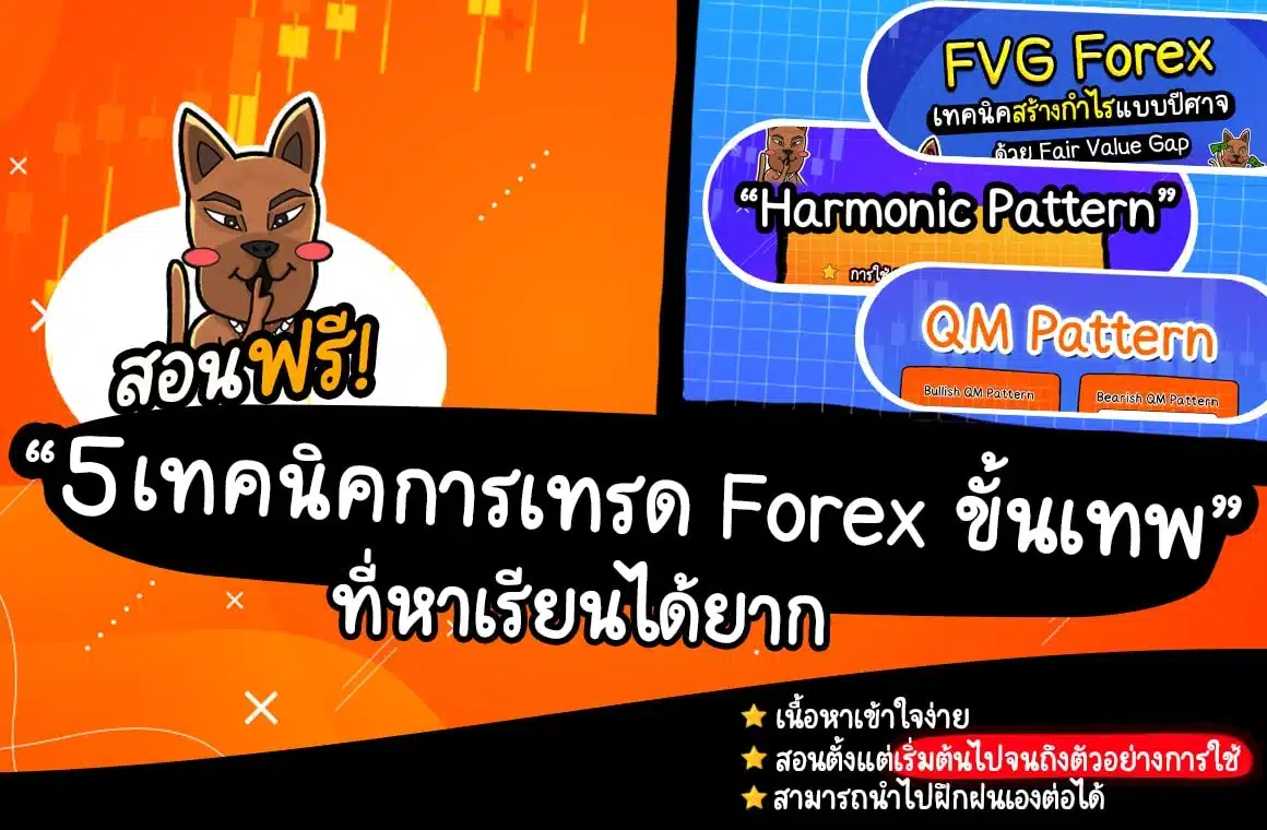 แนะนำ 5 เทคนิคเทรด Forex ขั้นเทพ หาเรียนได้ยาก!