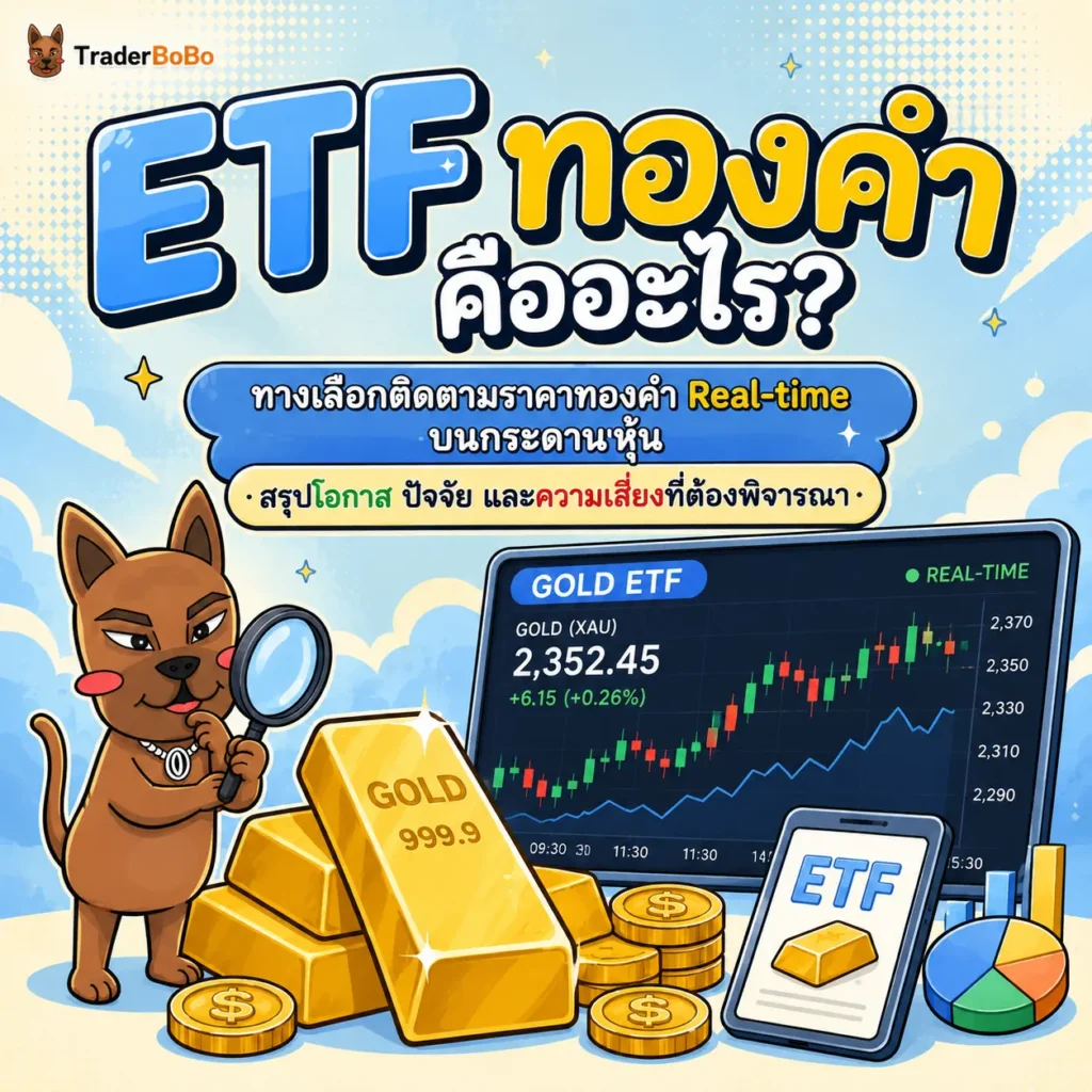 ทำความรู้จัก ETF ทองคำ คืออะไร? ทำความรู้จัก ETF ทองคำ คืออะไร?
