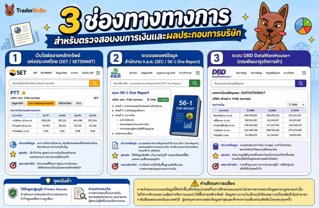 ช่องทางเช็คงบการเงินบริษัทผ่านระบบทางการ ช่องทางเช็คงบการเงินบริษัทผ่านระบบทางการ