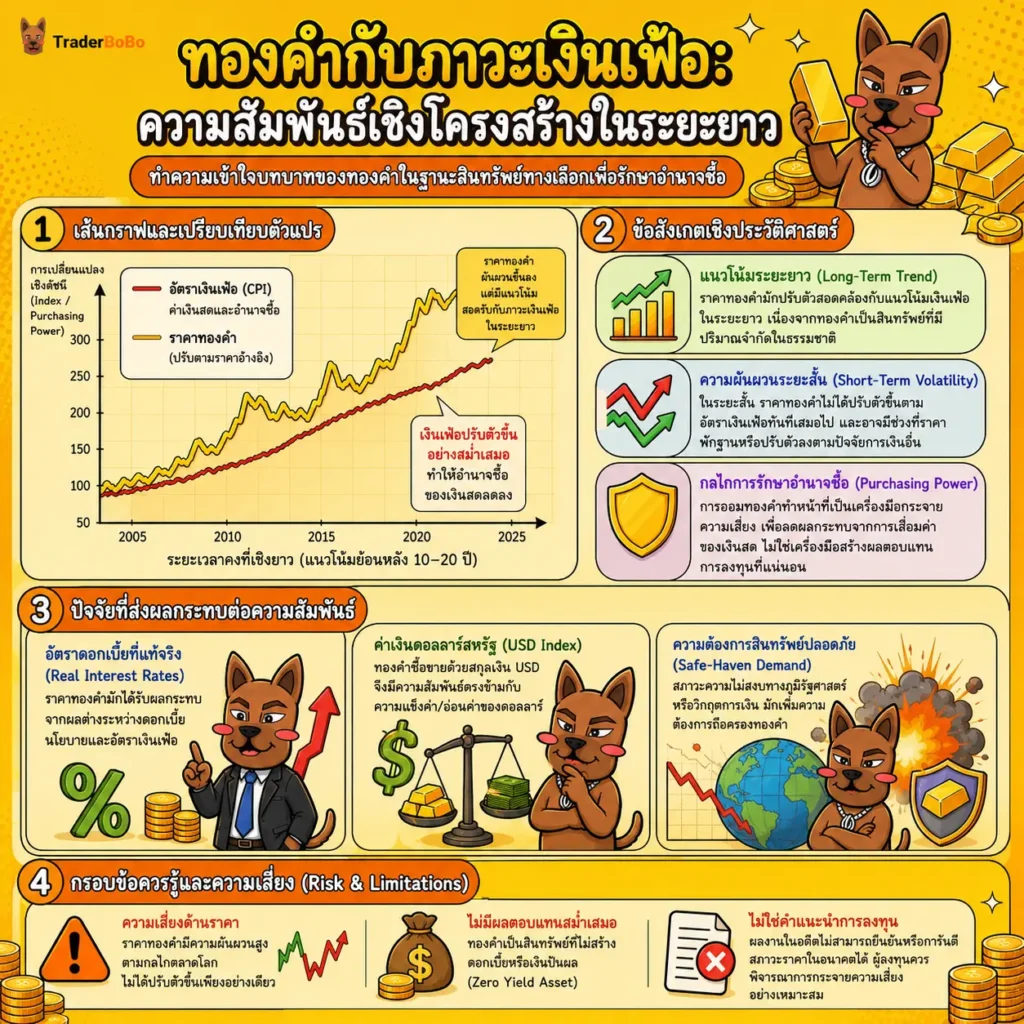การเปรียบเทียบการออมทองเพื่อป้องกันเงินเฟ้อ การเปรียบเทียบการออมทองเพื่อป้องกันเงินเฟ้อ