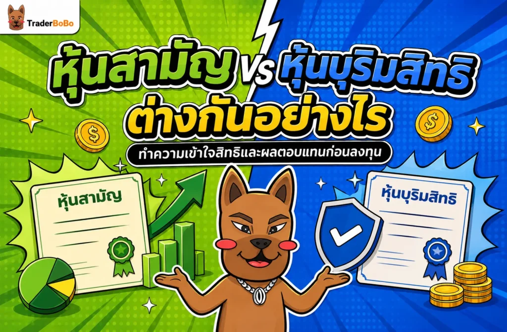 หุ้นสามัญ หุ้นบุริมสิทธิ ต่างกันอย่างไร? เข้าใจกลไกก่อนลงทุน หุ้นสามัญ หุ้นบุริมสิทธิ ต่างกันอย่างไร? เข้าใจกลไกก่อนลงทุน