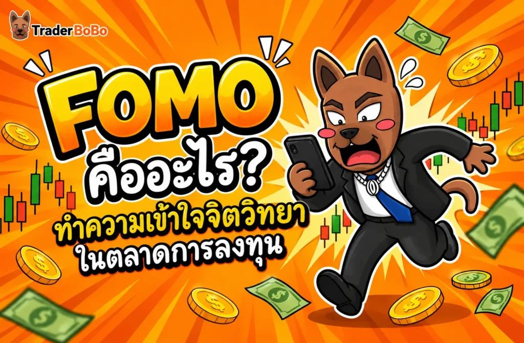 FOMO คืออะไร? เจาะลึกจิตวิทยาการเทรดที่ทำร้ายพอร์ต FOMO คืออะไร? เจาะลึกจิตวิทยาการเทรดที่ทำร้ายพอร์ต