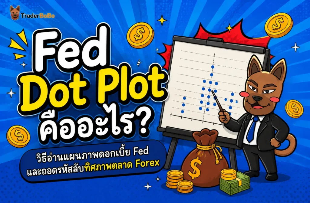 Fed Dot Plot คืออะไร? วิธีอ่านและวิเคราะห์กราฟดอกเบี้ย