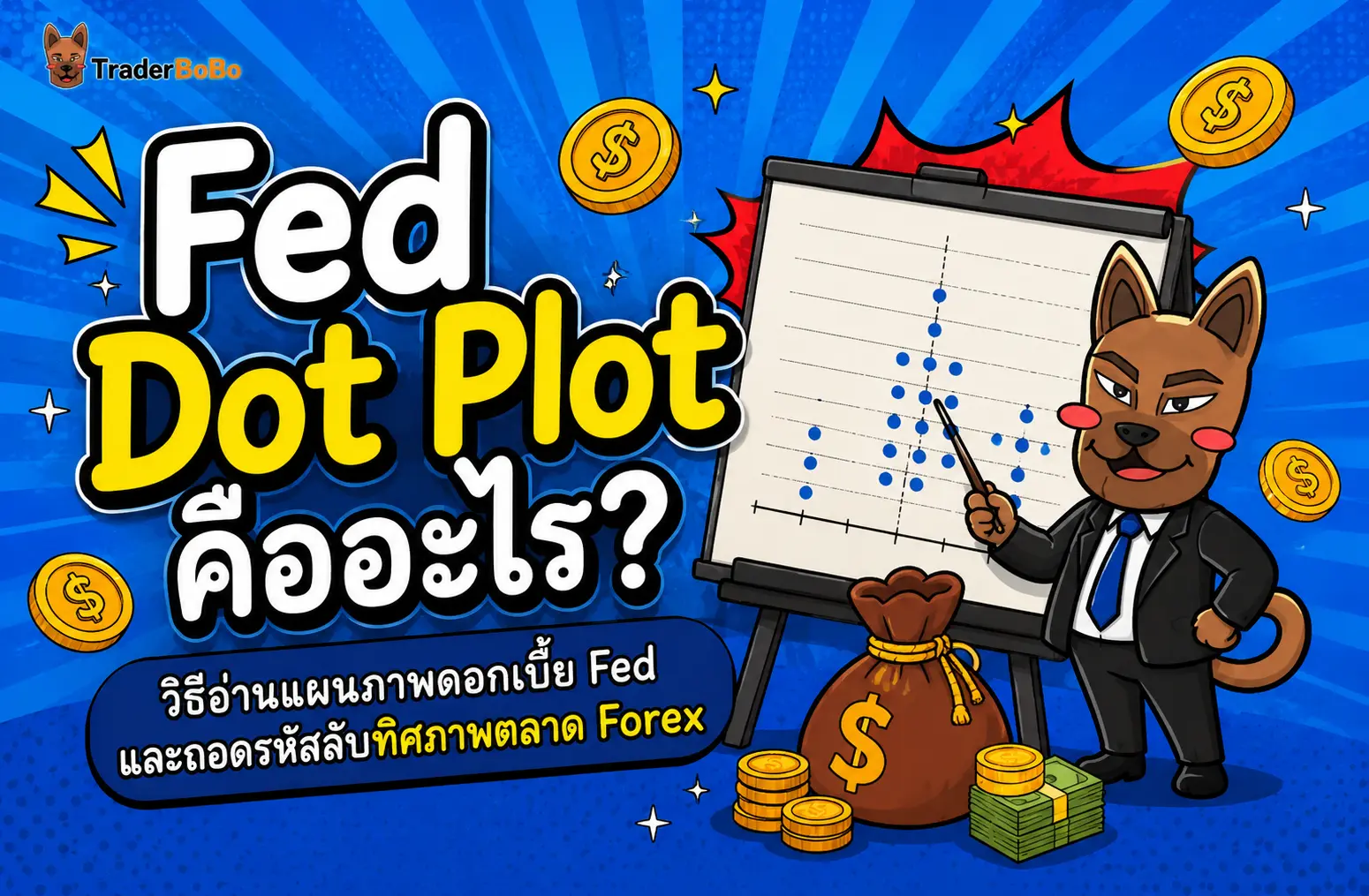 Fed Dot Plot คืออะไร? สอนอ่านดอกเบี้ย Fed เพื่อจับทิศทางตลาด