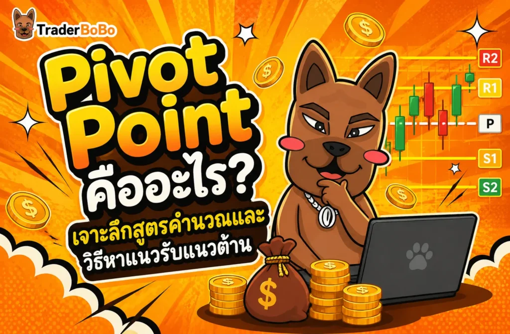 Pivot Point คืออะไร? เจาะลึกสูตรคำนวณและวิธีหาแนวรับแนวต้าน