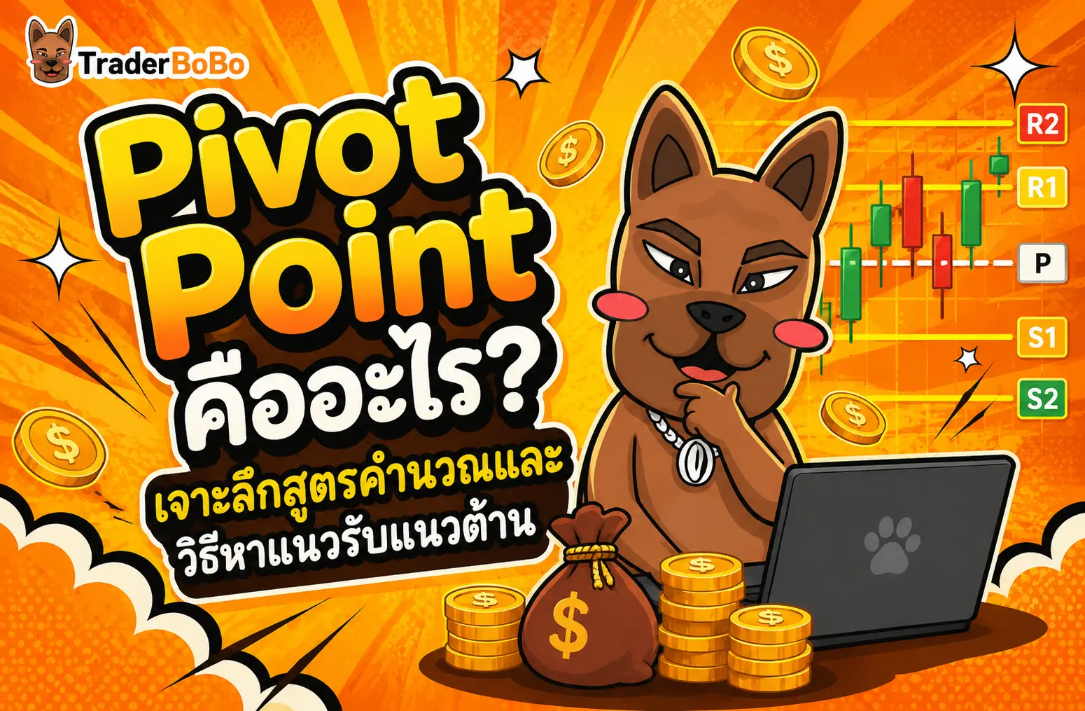 Pivot Point คืออะไร? เจาะลึกสูตรคำนวณและวิธีหาแนวรับแนวต้าน