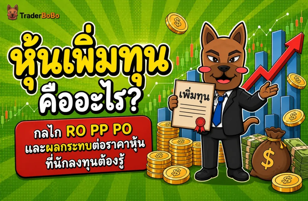 หุ้นเพิ่มทุน คืออะไร? กลไก RO PP PO และผลกระทบที่ควรรู้ หุ้นเพิ่มทุน คืออะไร? กลไก RO PP PO และผลกระทบที่ควรรู้