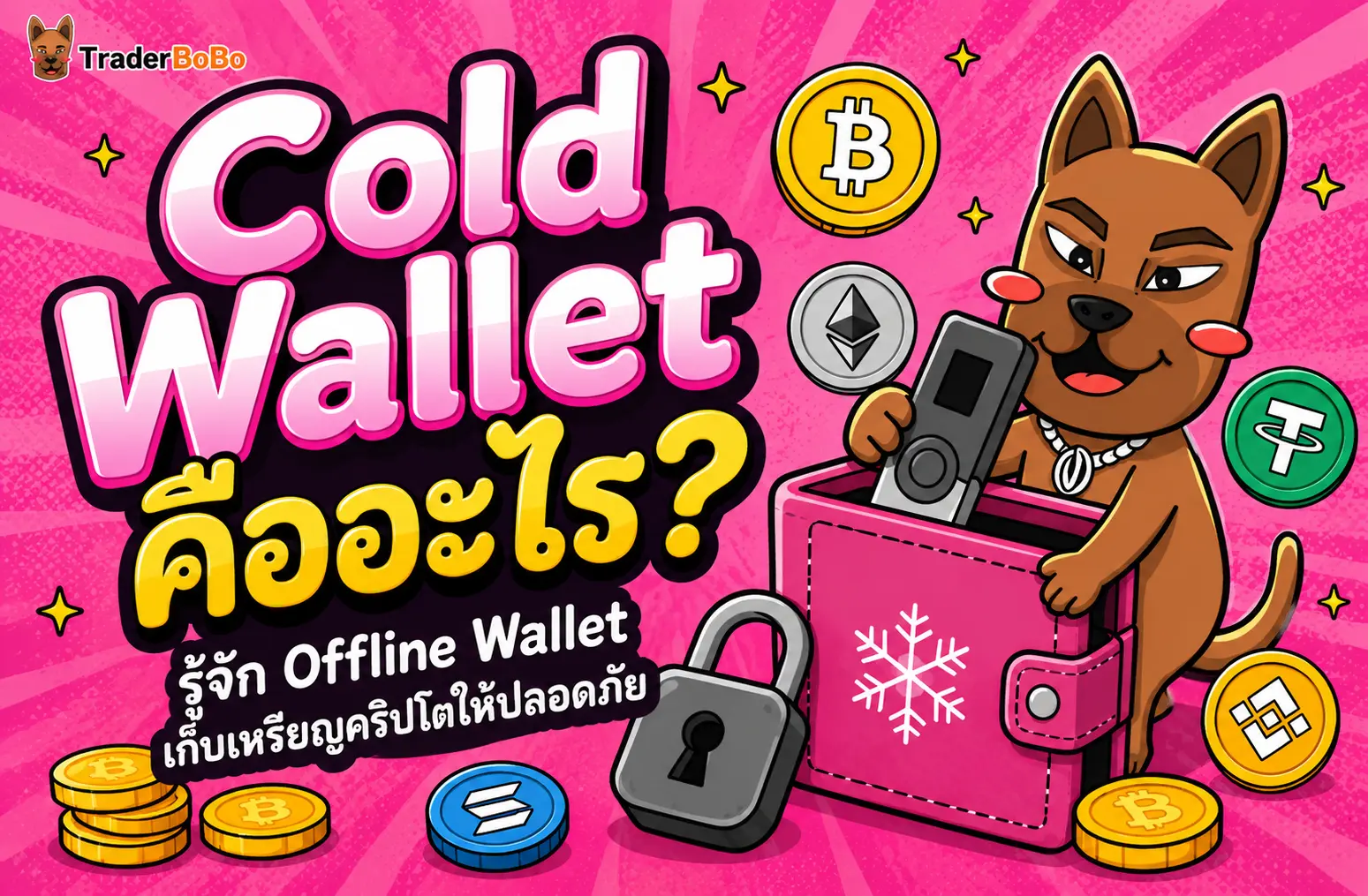 Cold Wallet คืออะไร? รู้จัก Offline Wallet เก็บเหรียญคริปโต