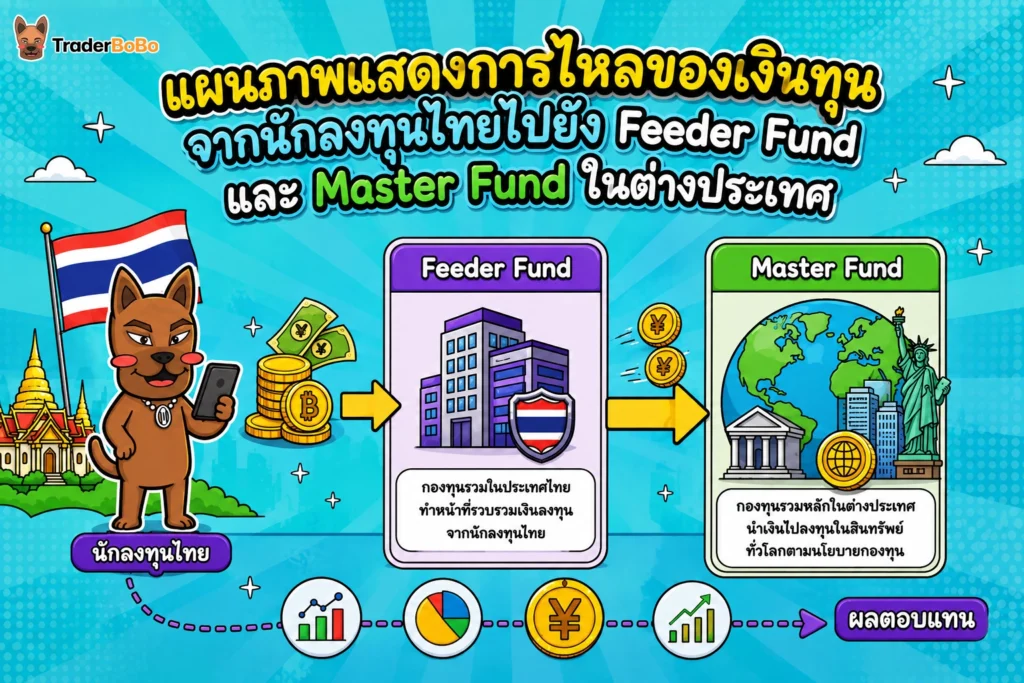 โครงสร้างการลงทุนกองทุนหุ้นญี่ปุ่นผ่าน Feeder Fund โครงสร้างการลงทุนกองทุนหุ้นญี่ปุ่นผ่าน Feeder Fund