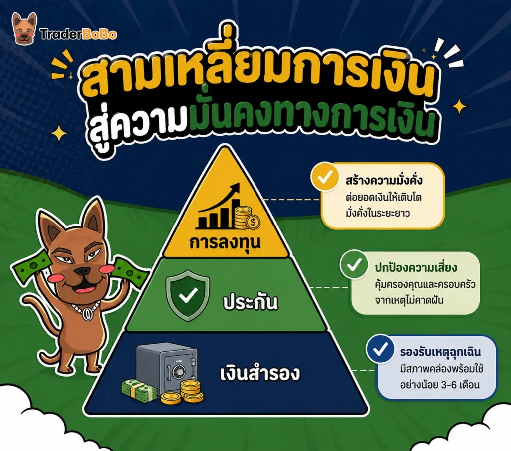 โครงสร้างสามเหลี่ยมการเงินสู่ความมั่นคงทางการเงิน โครงสร้างสามเหลี่ยมการเงินสู่ความมั่นคงทางการเงิน
