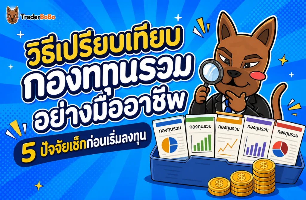 วิธีเปรียบเทียบกองทุนรวมแบบมืออาชีพ : 5 ปัจจัยเช็กก่อนลงทุน วิธีเปรียบเทียบกองทุนรวมแบบมืออาชีพ : 5 ปัจจัยเช็กก่อนลงทุน