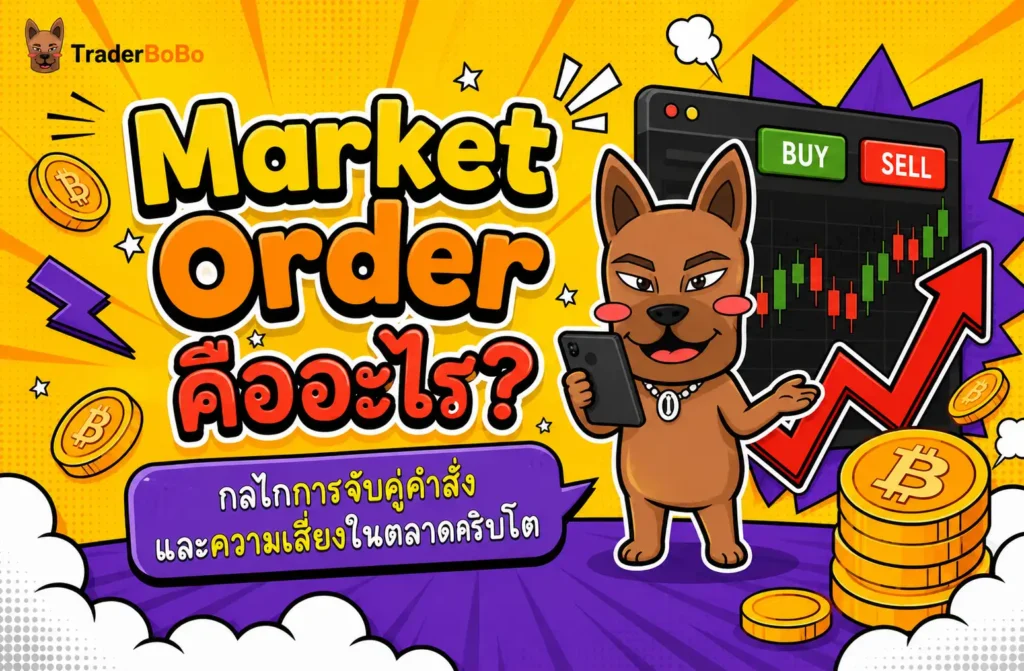 Market Order คืออะไร กลไกการจับคู่คำสั่งซื้อขายในตลาดคริปโตเคอร์เรนซี Market Order คืออะไร กลไกการจับคู่คำสั่งซื้อขายในตลาดคริปโตเคอร์เรนซี