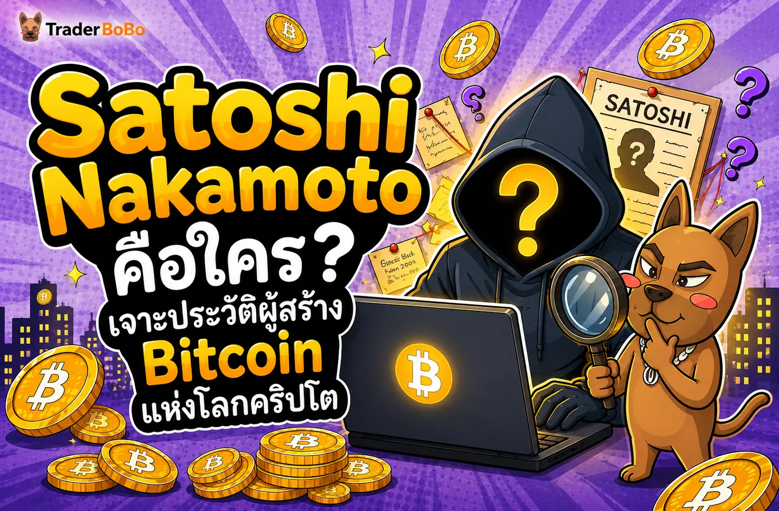 Satoshi Nakamoto คือใคร? เจาะลึกประวัติผู้สร้าง Bitcoin