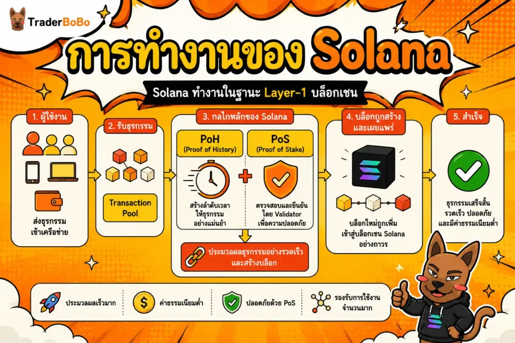 โครงสร้าง Layer-1 และกลไกของ Solana โครงสร้าง Layer-1 และกลไกของ Solana