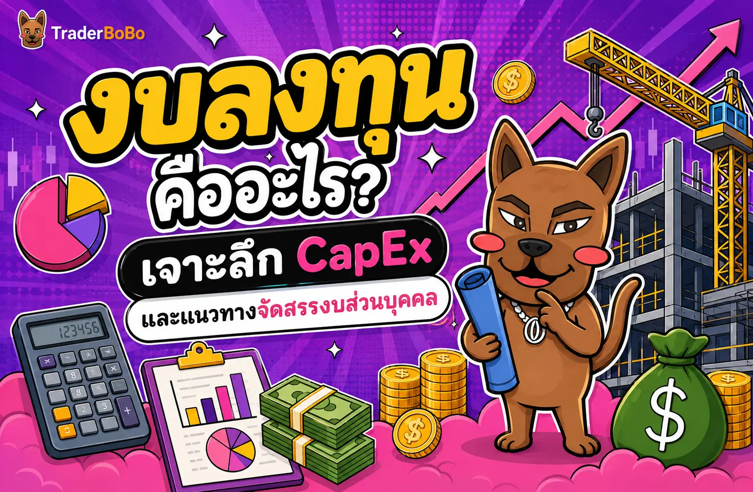 งบลงทุน คืออะไร? เจาะลึก CapEx และแนวทางจัดสรรงบส่วนบุคคล