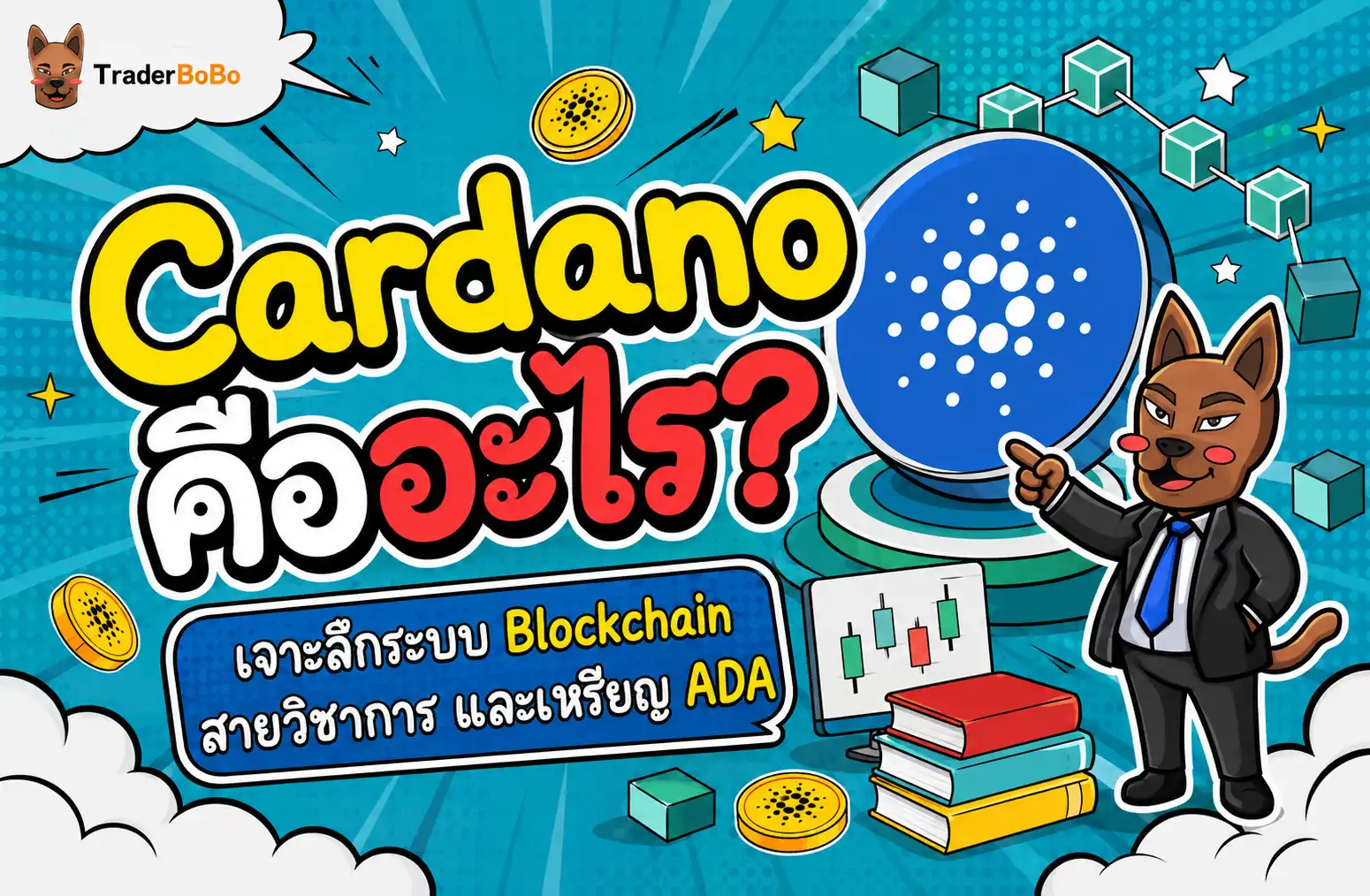 Cardano คืออะไร? เจาะลึกระบบ Blockchain สายวิชาการ และเหรียญ ADA