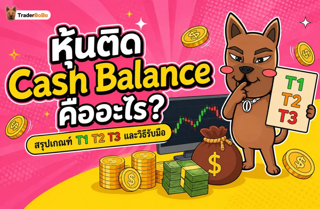 หุ้นติด Cash Balance คืออะไร? สรุปเกณฑ์ T1–T3 และวิธีรับมือ หุ้นติด Cash Balance คืออะไร? สรุปเกณฑ์ T1–T3 และวิธีรับมือ