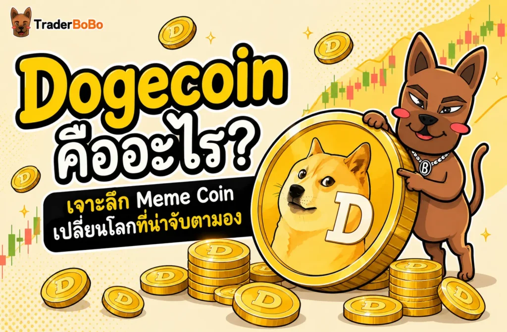 Dogecoin คืออะไร? เจาะลึก Meme Coin เปลี่ยนโลกที่น่าจับตามอง