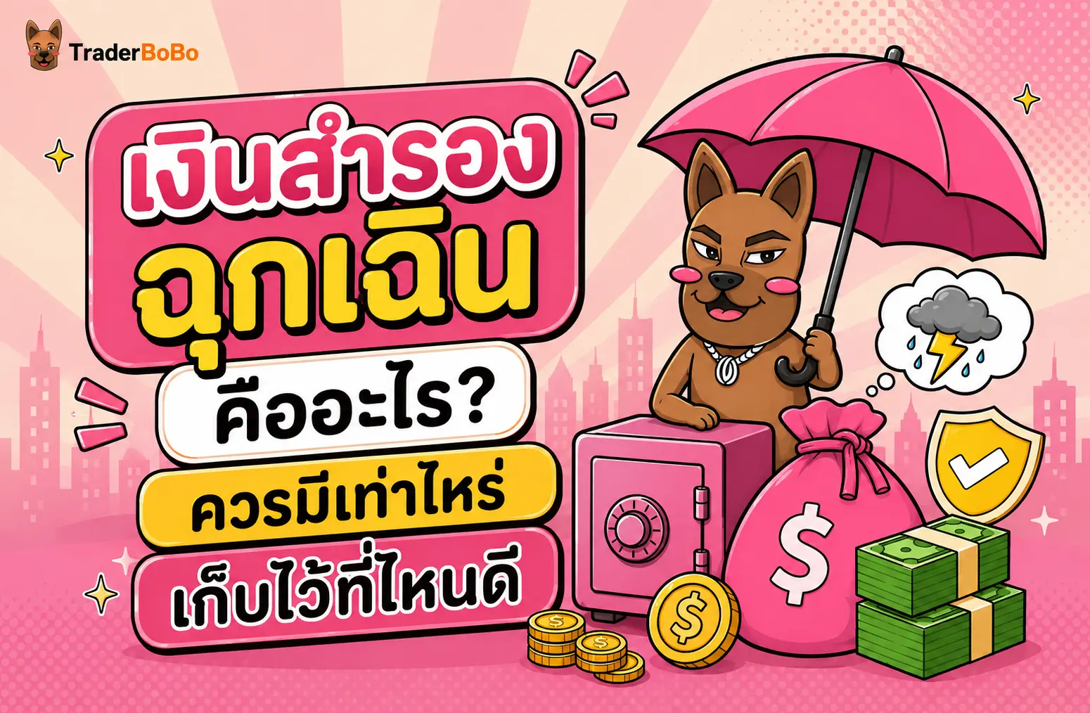 เงินสำรองฉุกเฉิน คืออะไร? ควรมีเท่าไหร่ เก็บไว้ที่ไหนดี