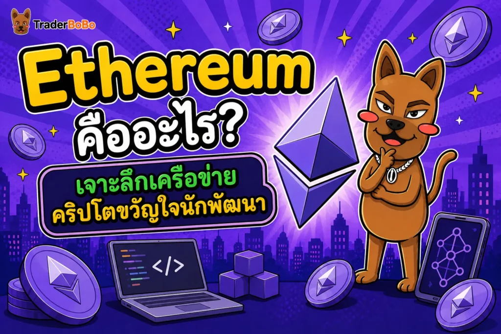 Ethereum คืออะไร? เจาะลึกเครือข่ายคริปโตขวัญใจนักพัฒนา Ethereum คืออะไร? เจาะลึกเครือข่ายคริปโตขวัญใจนักพัฒนา