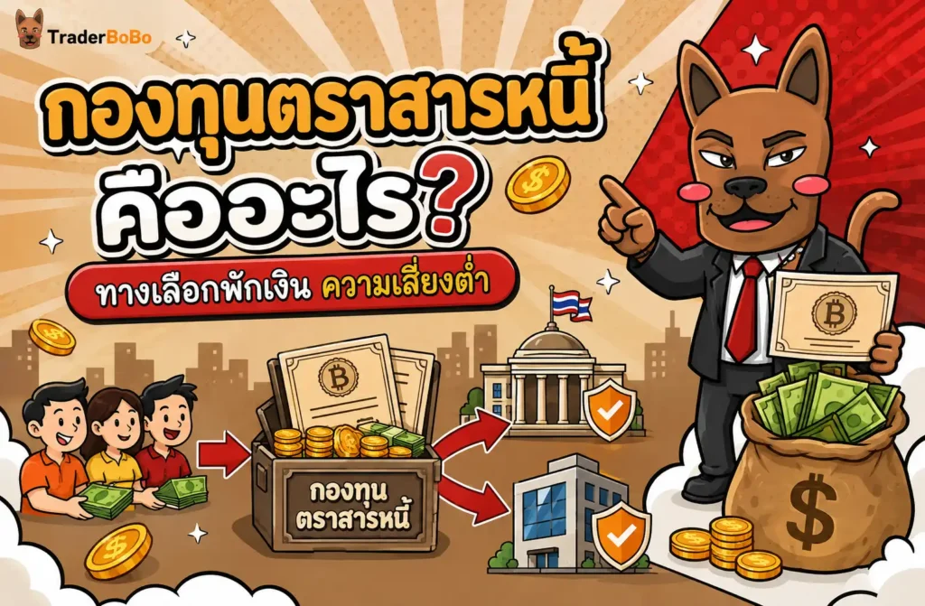 กองทุนตราสารหนี้ คืออะไร? ทางเลือกพักเงิน ความเสี่ยงต่ำ กองทุนตราสารหนี้ คืออะไร? ทางเลือกพักเงิน ความเสี่ยงต่ำ