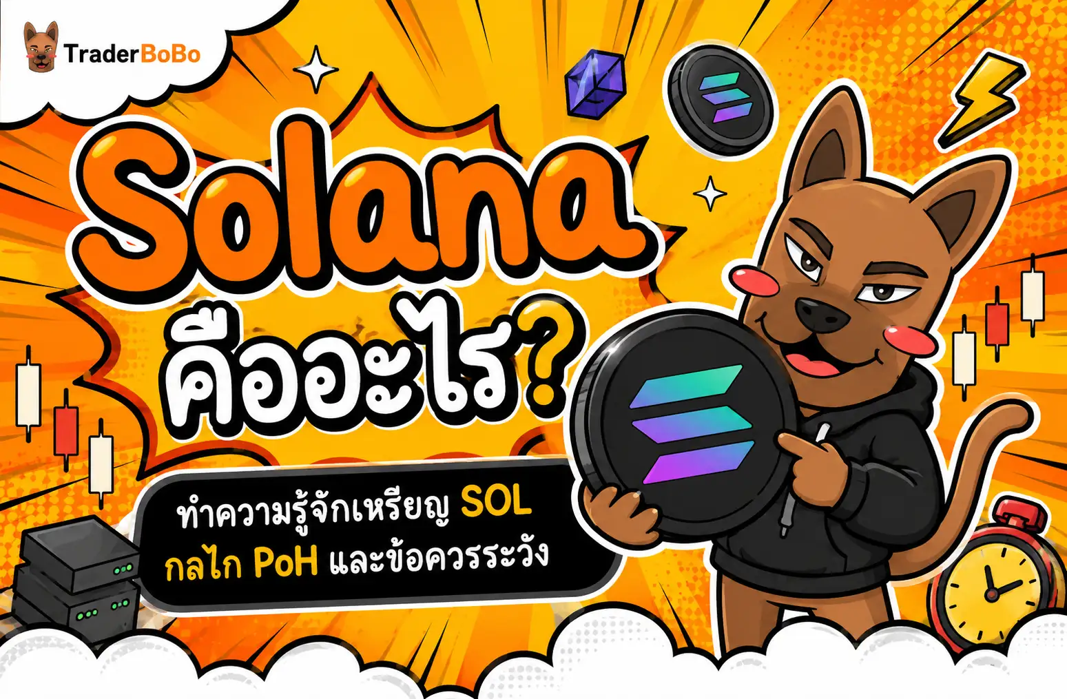 Solana คืออะไร? ทำความรู้จักเหรียญ SOL กลไก PoH และข้อควรระวัง