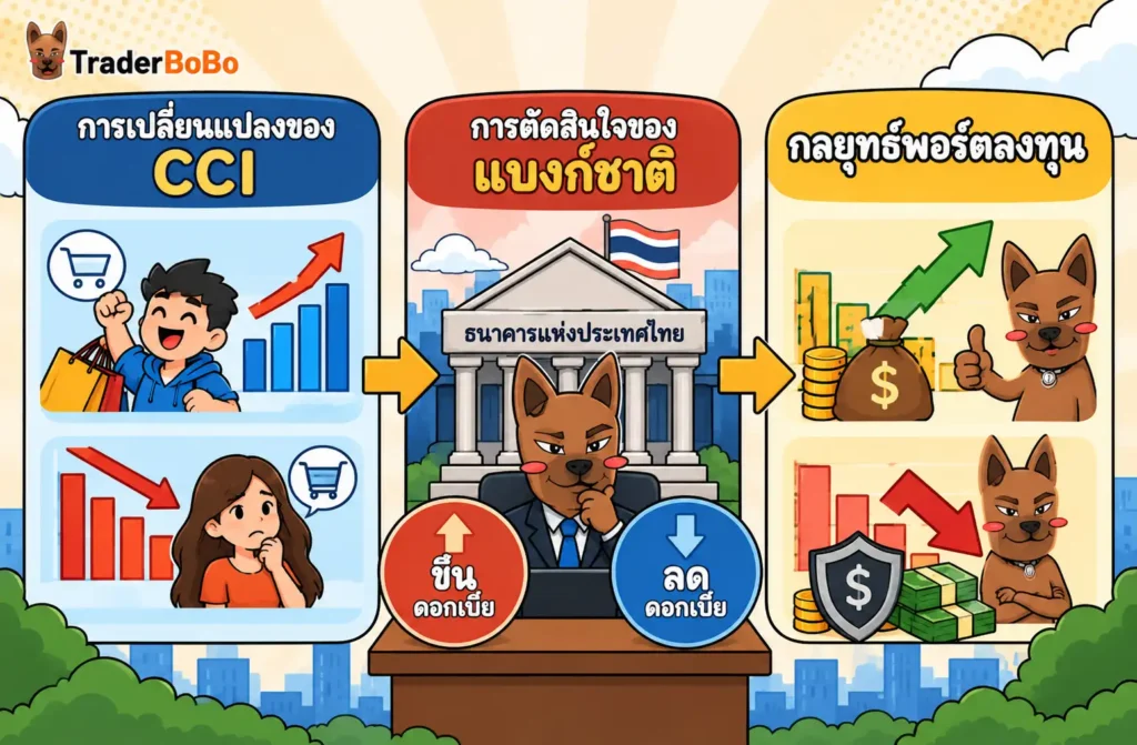 ขั้นตอนการนำข้อมูลดัชนีความเชื่อมั่นผู้บริโภคไปใช้วิเคราะห์การลงทุน ขั้นตอนการนำข้อมูลดัชนีความเชื่อมั่นผู้บริโภคไปใช้วิเคราะห์การลงทุน