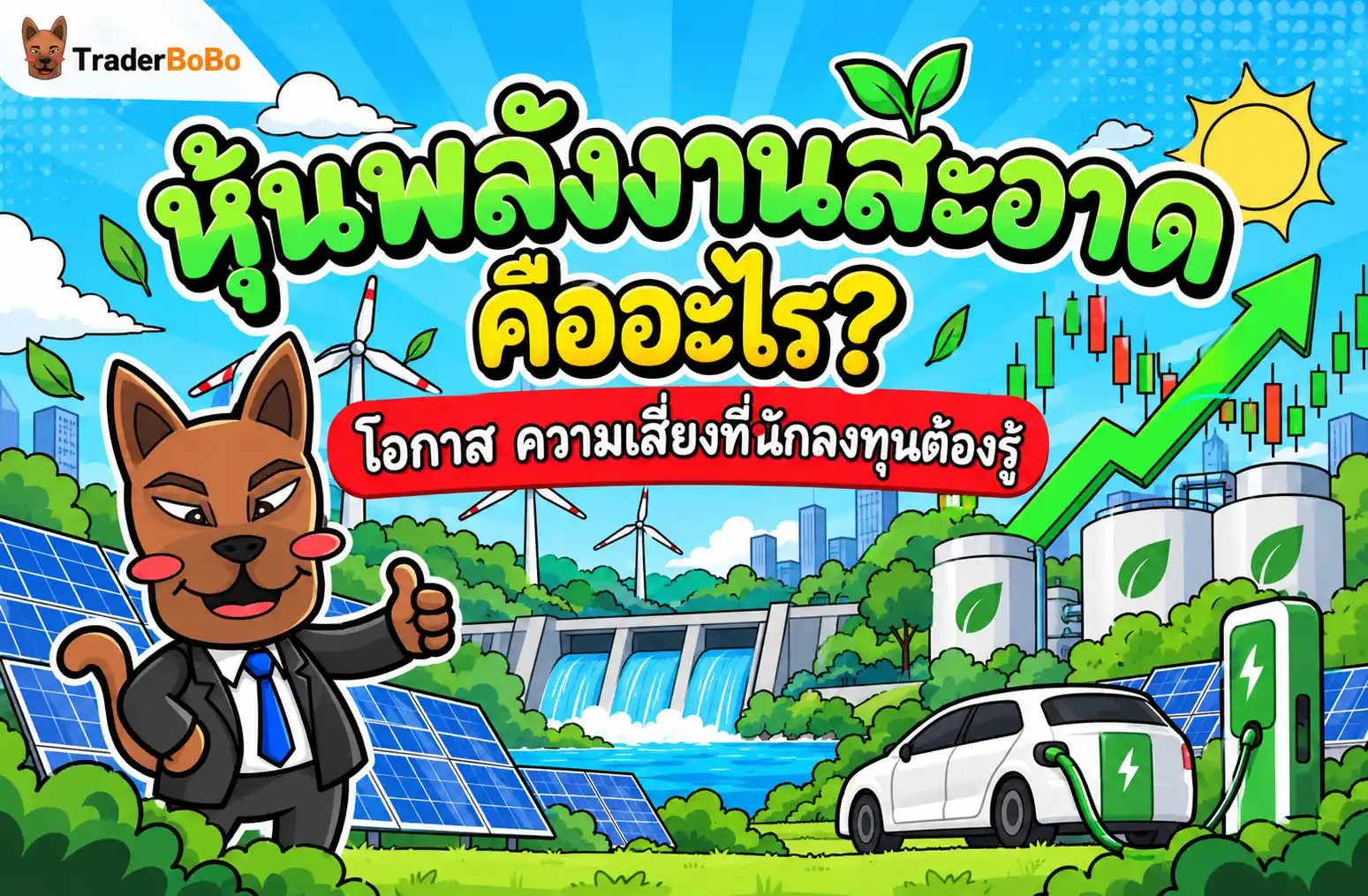 หุ้นพลังงานสะอาด คืออะไร? โอกาสและความเสี่ยงที่นักลงทุนต้องรู้