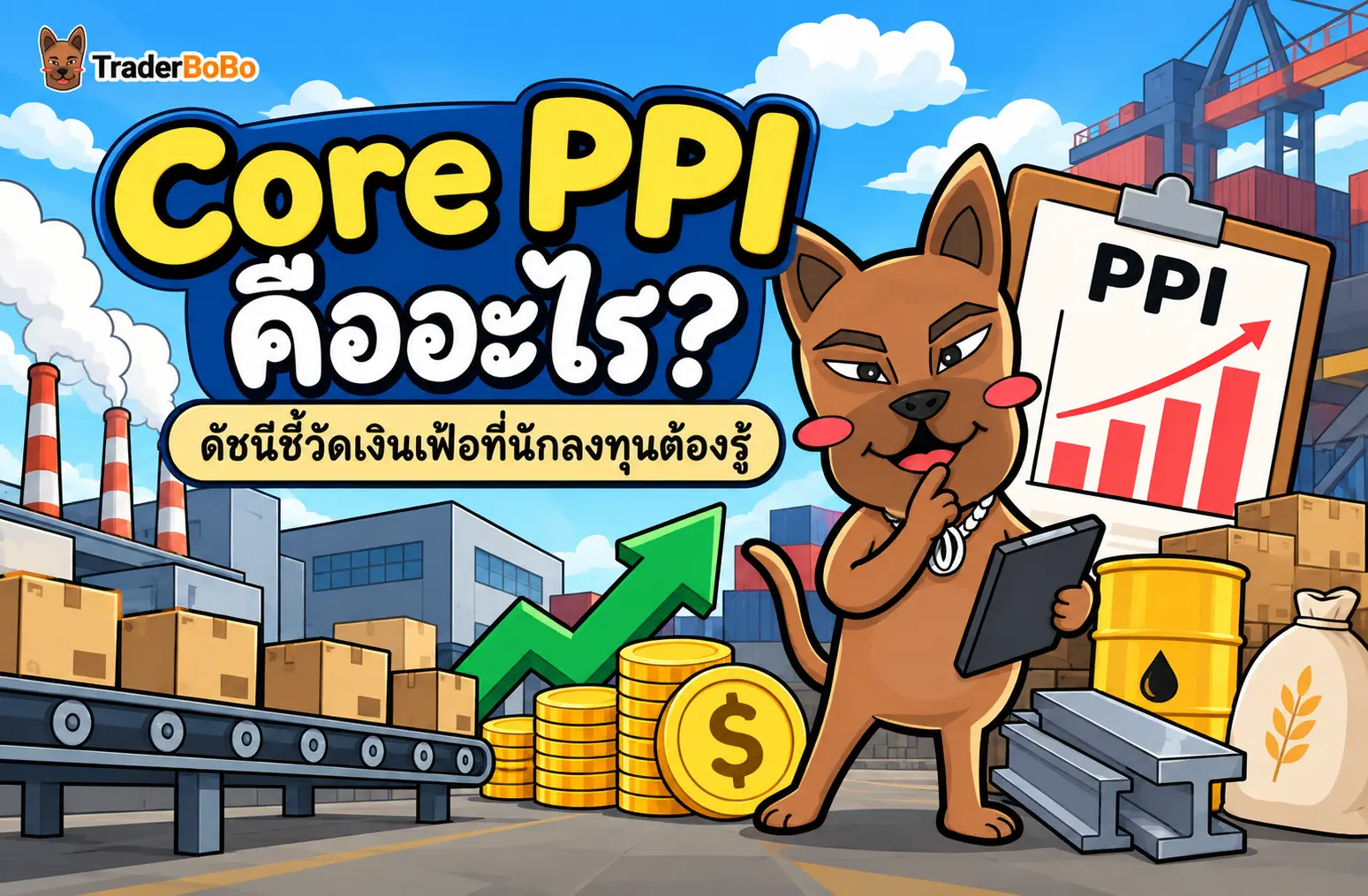 Core PPI คืออะไร? ดัชนีชี้วัดเงินเฟ้อที่นักลงทุนต้องรู้
