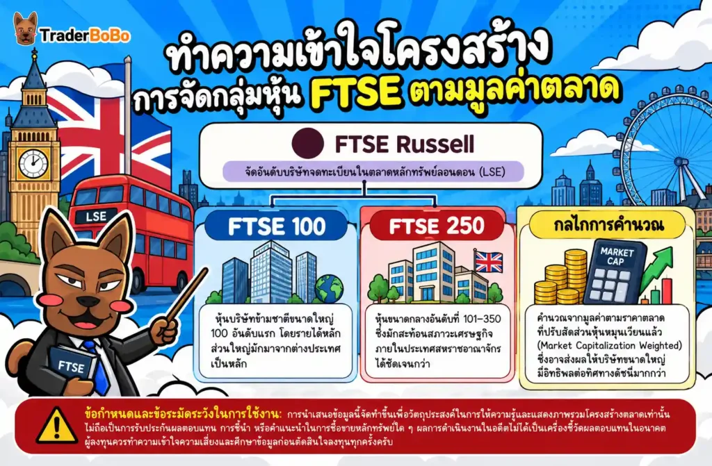 โครงสร้างขององค์กร FTSE Russell และการจัดทำดัชนีหุ้น