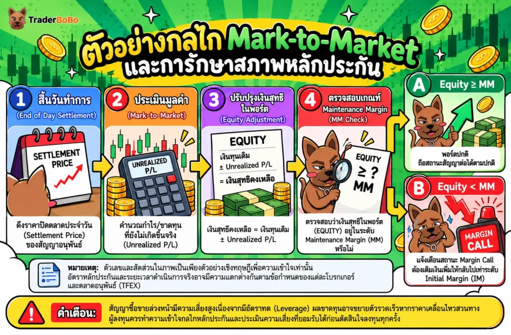 ระบบ Mark-to-Market และการตัดเงินหลักประกัน Maintenance Margin