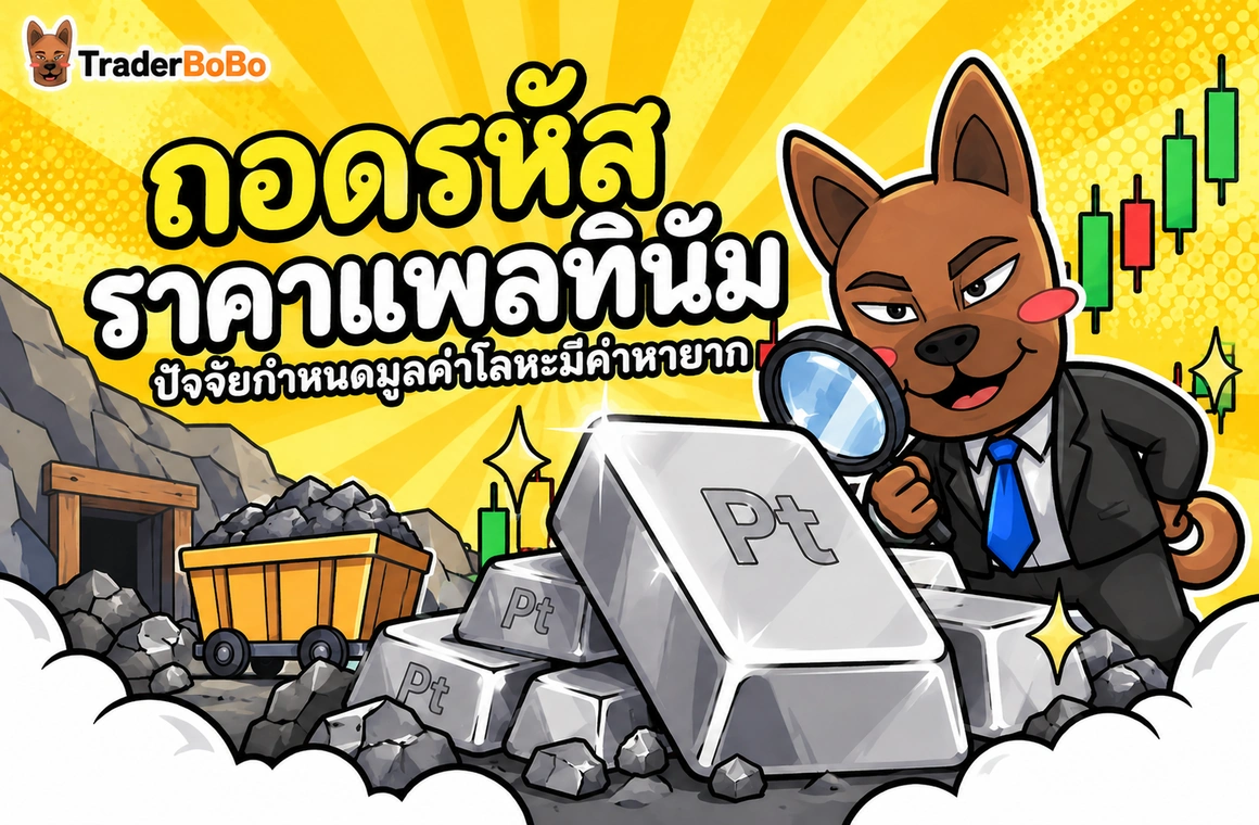 ถอดรหัสราคาแพลทินัม ปัจจัยกำหนดมูลค่าโลหะมีค่าหายาก