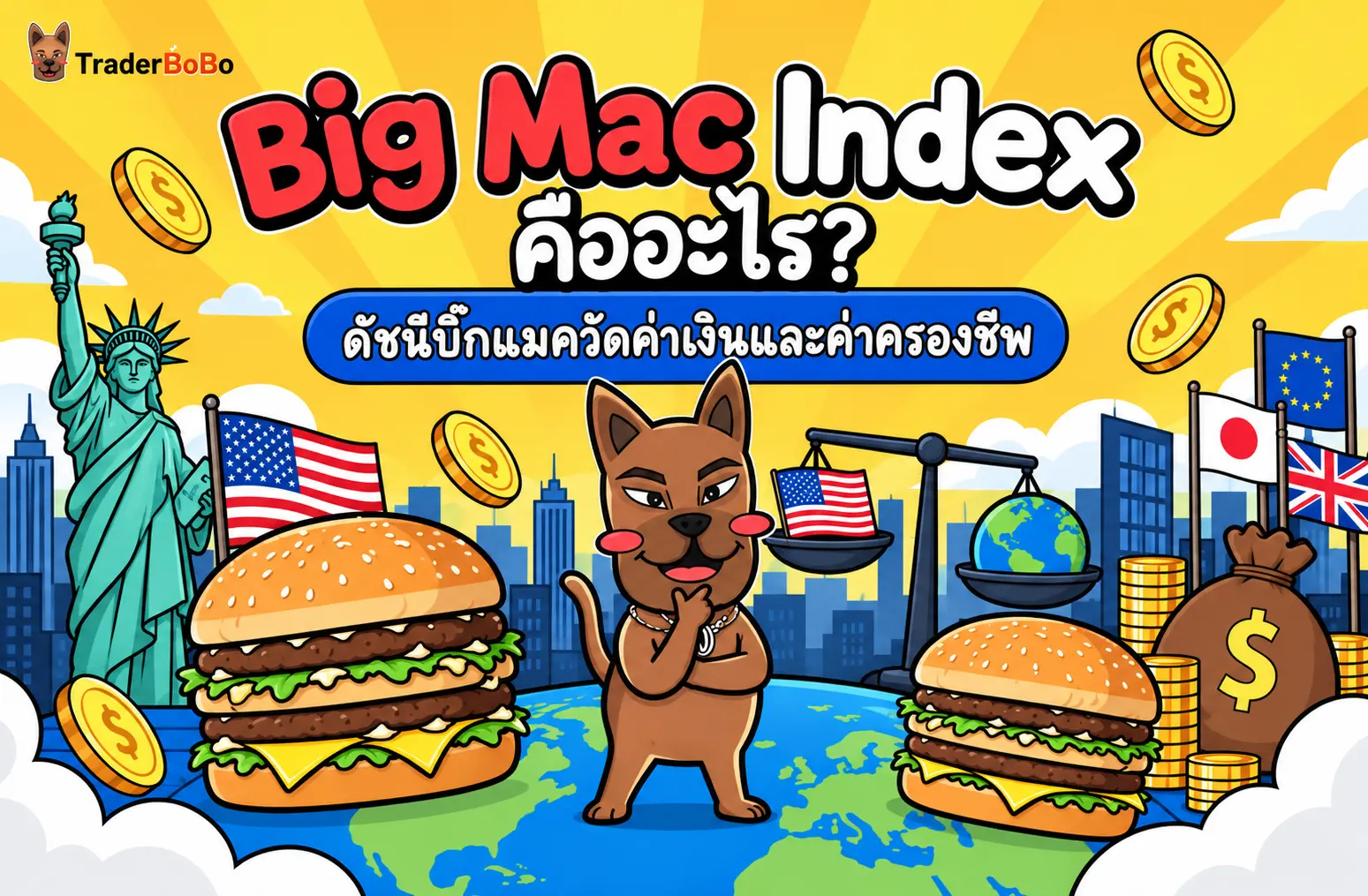 Big Mac Index คืออะไร? ดัชนีบิ๊กแมควัดค่าเงินและค่าครองชีพ