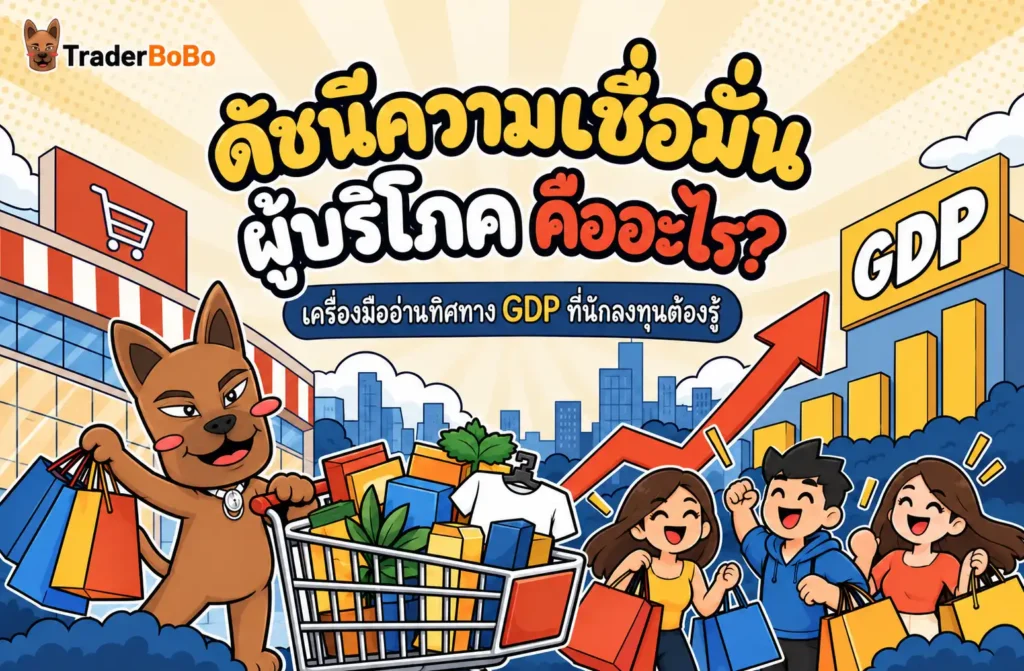 ดัชนีความเชื่อมั่นผู้บริโภค คืออะไร? เครื่องมืออ่านทิศทาง GDP ที่นักลงทุนต้องรู้ ดัชนีความเชื่อมั่นผู้บริโภค คืออะไร? เครื่องมืออ่านทิศทาง GDP ที่นักลงทุนต้องรู้