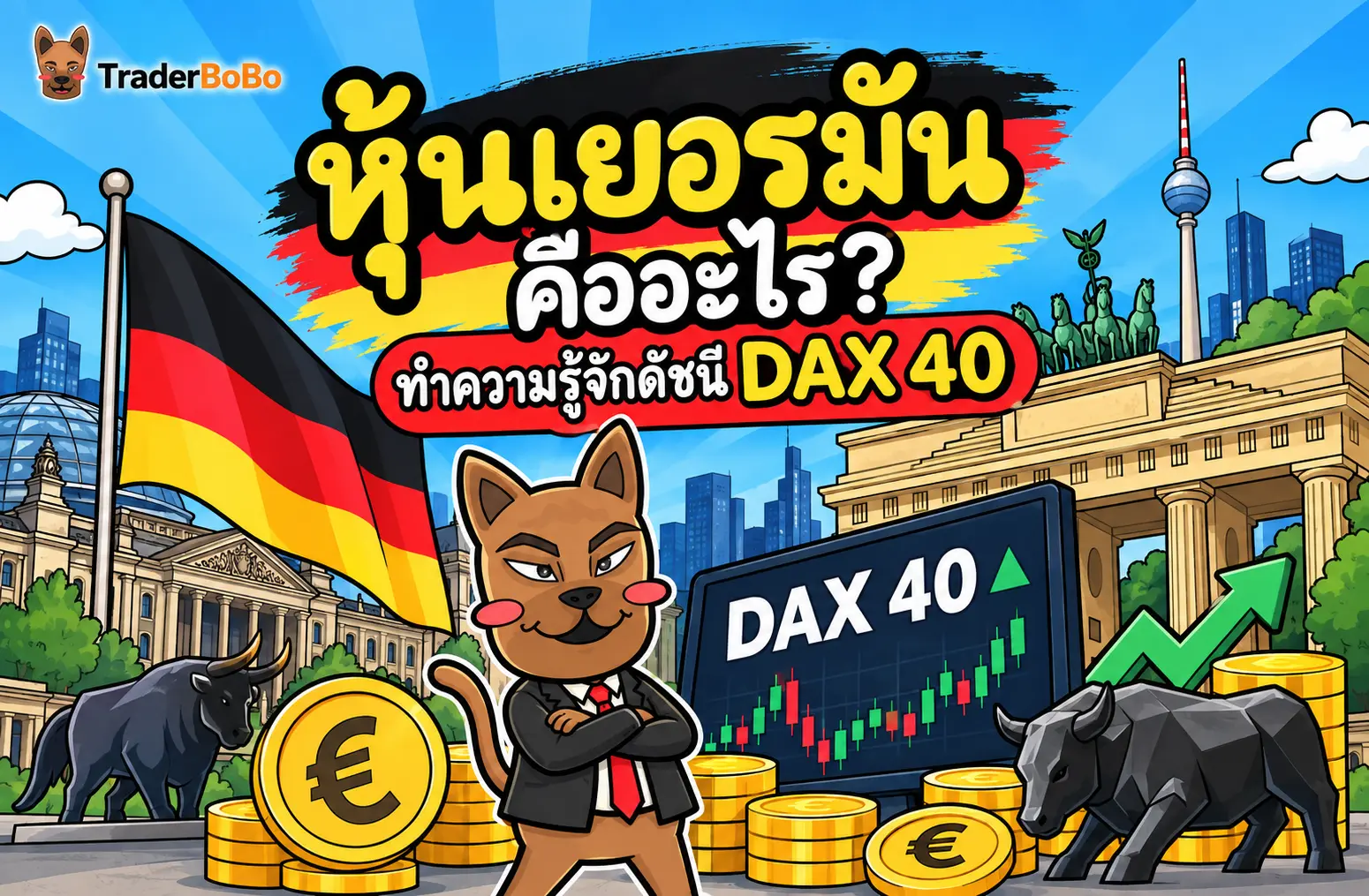 หุ้นเยอรมัน คืออะไร? ทำความรู้จักดัชนี DAX 40