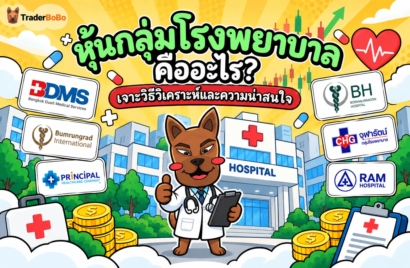 หุ้นกลุ่มโรงพยาบาล คืออะไร? เจาะวิธีวิเคราะห์และความน่าสนใจ