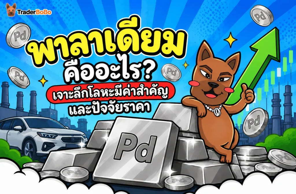 พาลาเดียม คืออะไร ทำความเข้าใจโลหะมีค่าสำคัญในตลาดสินค้าโภคภัณฑ์