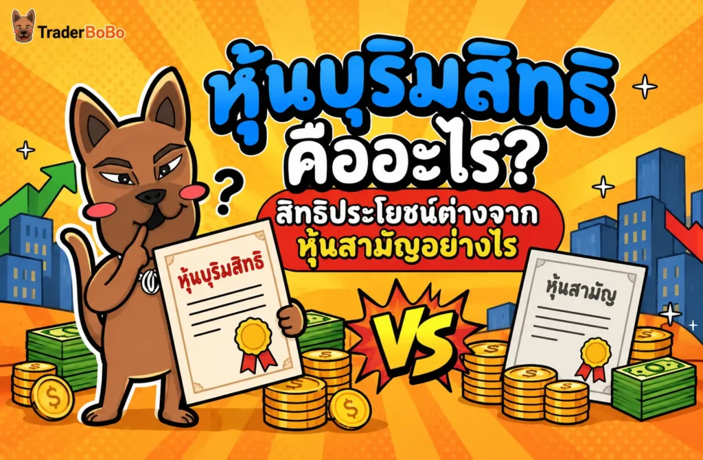 หุ้นบุริมสิทธิ คืออะไร? สิทธิประโยชน์ต่างจากหุ้นสามัญอย่างไร
